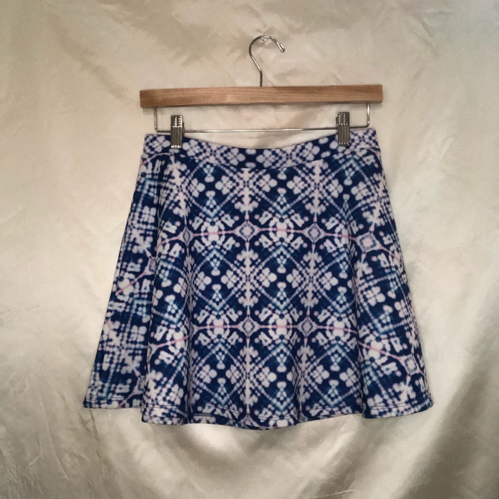 Aeropostale multicolored skater skirt